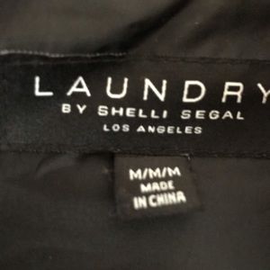 Black down coat. Never worn. Paid 220.